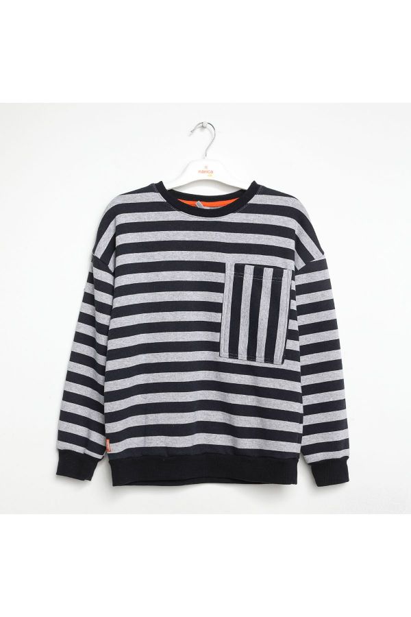 Picture of Nanica 322322 NAVY BLUE Boy Sweatshirt