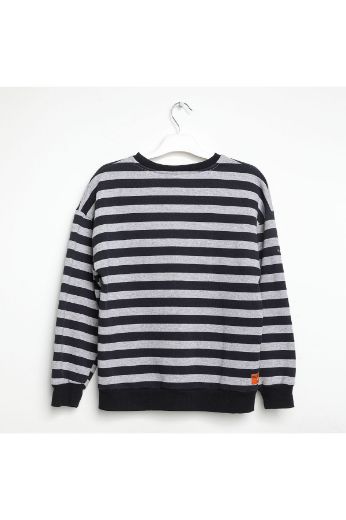 Picture of Nanica 322322 NAVY BLUE Boy Sweatshirt