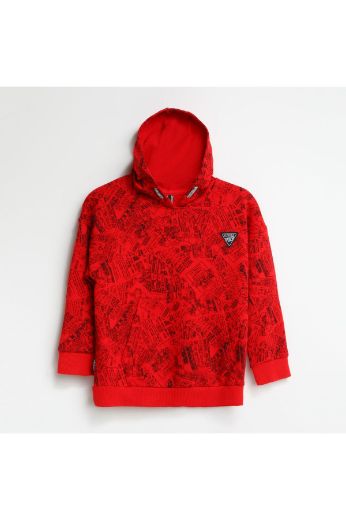 Picture of Nanica 321364 RED Boy Sweatshirt