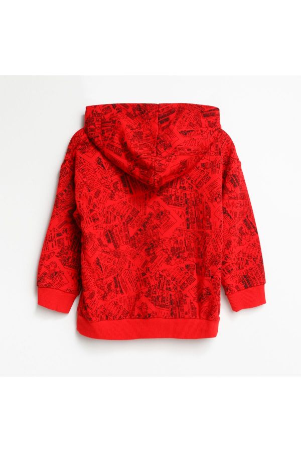 Picture of Nanica 321364 RED Boy Sweatshirt