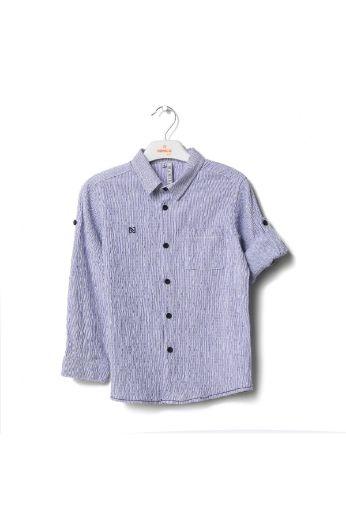 Picture of Nanica 123120 NAVY BLUE Boy Shirt