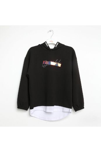 Picture of Nanica 422313 BLACK Girl Sweatshirt