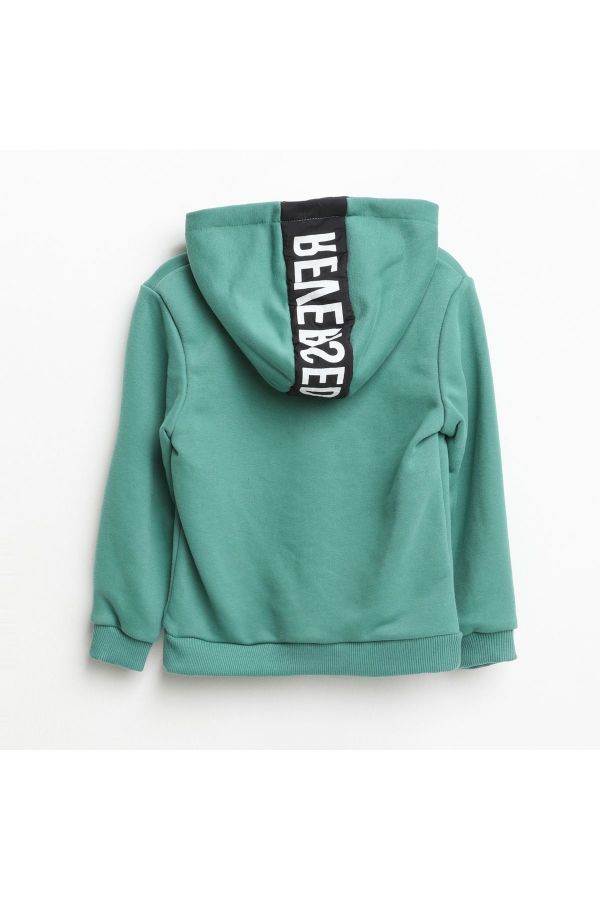 Picture of Nanica 321346 ALMOND GREEN Boy Sweatshirt