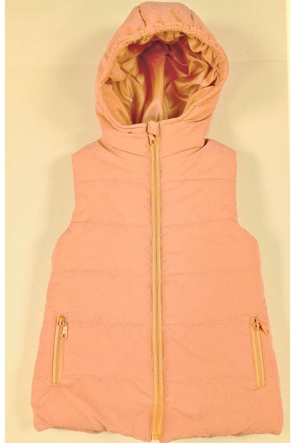 Picture of Nanica 423501 SALMON Girl Puffer Coat