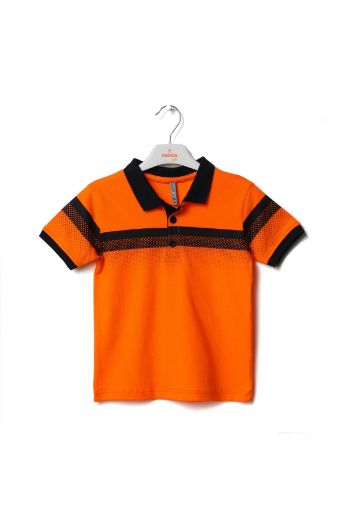 Picture of Nanica 123307 ORANGE Boy T-Shirt