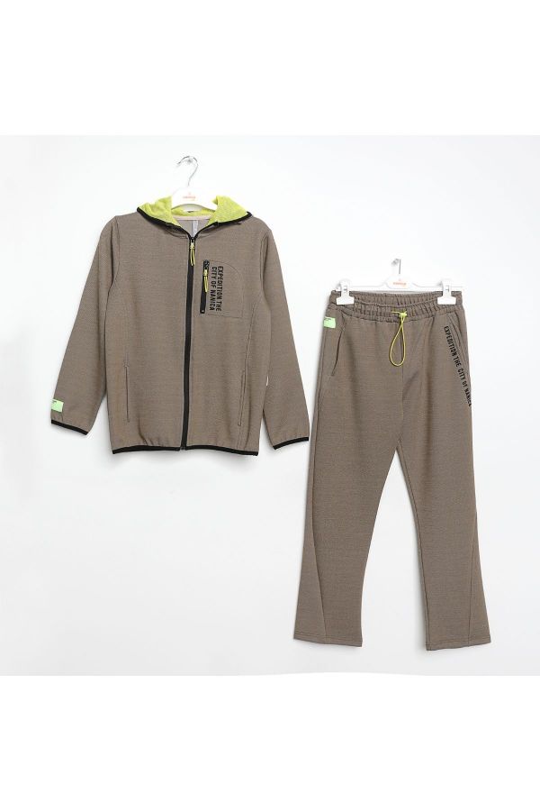 Picture of Nanica 322605 BEIGE Boy Sports Pants