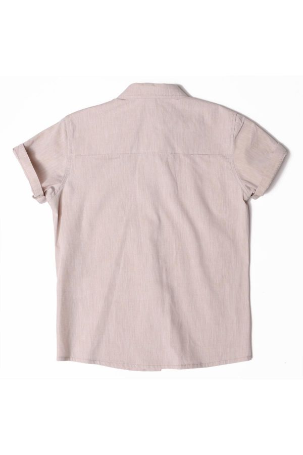 Picture of Nanica 122119 BEIGE Boy Shirt