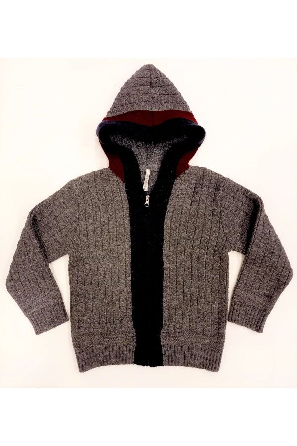 Picture of Nanica 323408 ANTHRACITE Boys Cardigan