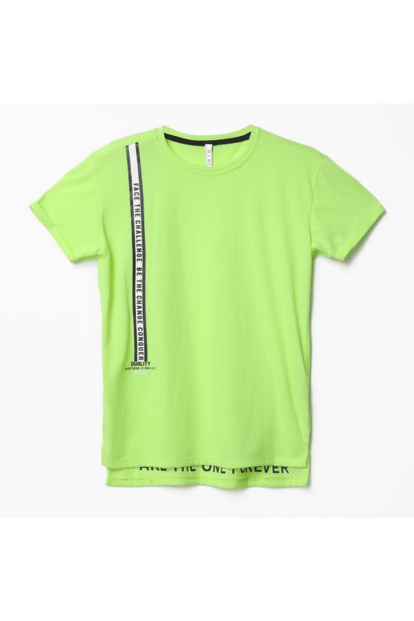 Picture of Nanica 122343 NEON GREEN Boy T-Shirt