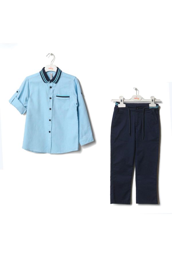 Picture of Nanica 123605 TURQUOISE Boy Suit