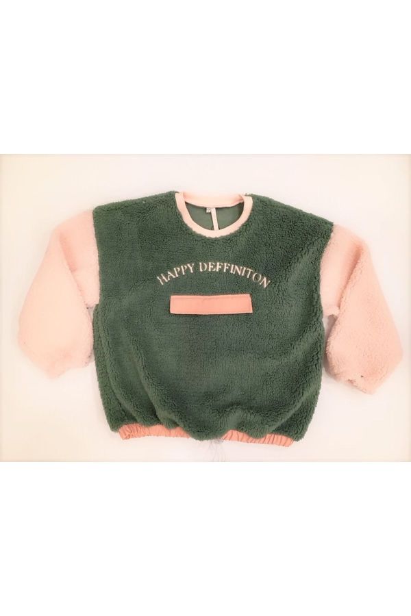 Picture of Nanica 423305 GREEN Girl Sweatshirt