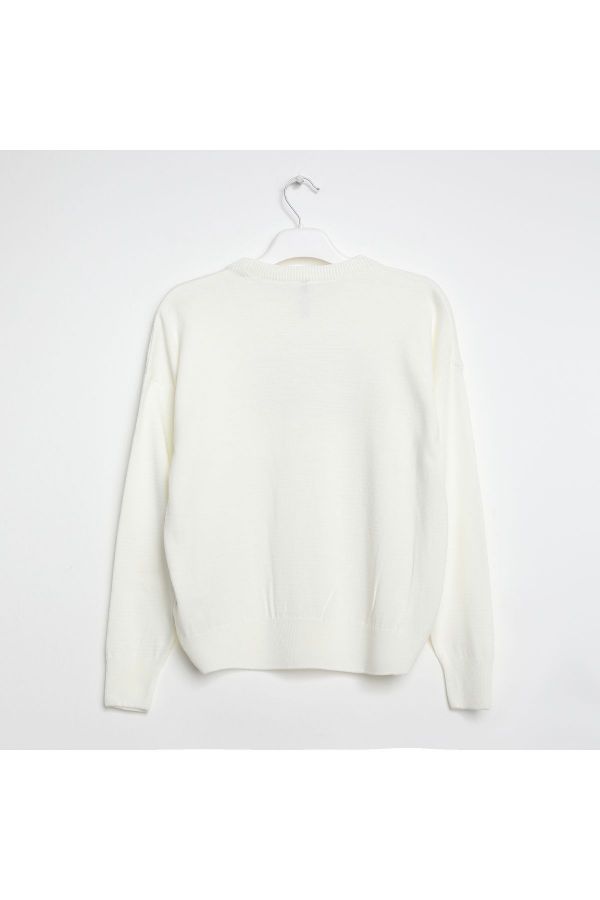 Picture of Nanica 322404 IVORY Boys  Sweater