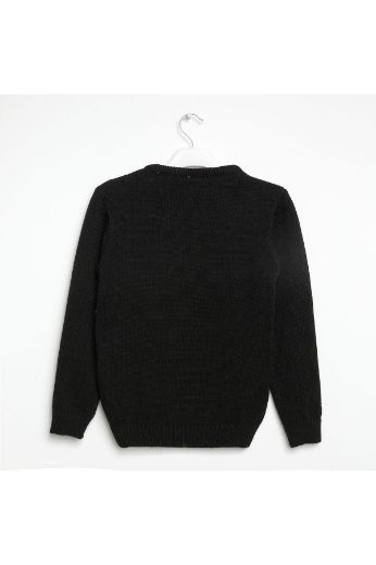 Picture of Nanica 322412 BLACK Boys  Sweater