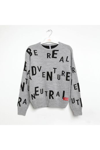 Picture of Nanica 322401 GREY Boys  Sweater