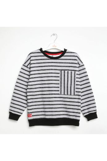 Picture of Nanica 322323 ANTHRACITE Boy Sweatshirt