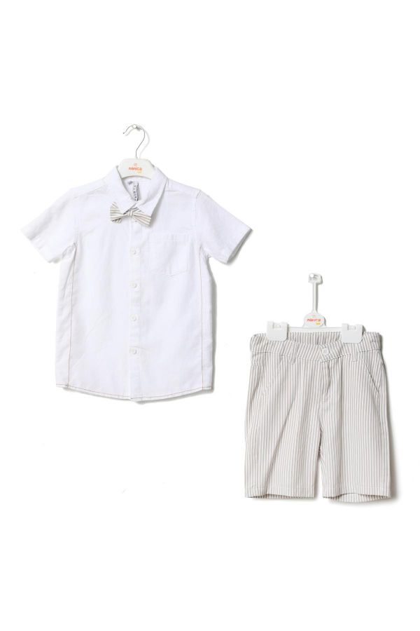 Picture of Nanica 123609 BEIGE Boy Suit