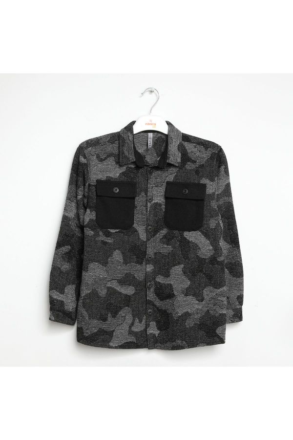 Picture of Nanica 322108 ANTHRACITE Boy Shirt