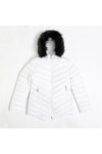 Picture of Nanica 422504 IVORY Girl Puffer Coat