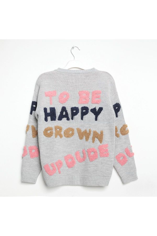 Picture of Nanica 422401 GREY Girl Cardigan