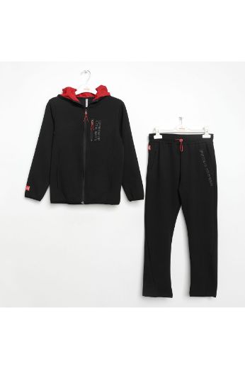 Picture of Nanica 322605 BLACK Boy Sports Pants