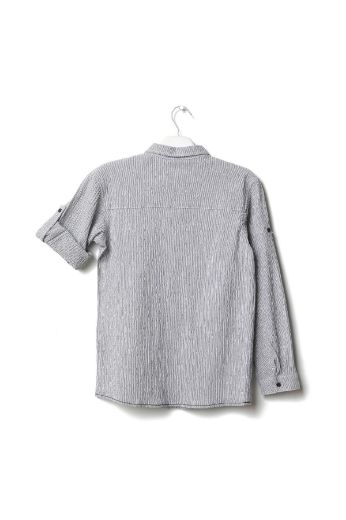 Picture of Nanica 123120 ANTHRACITE Boy Shirt