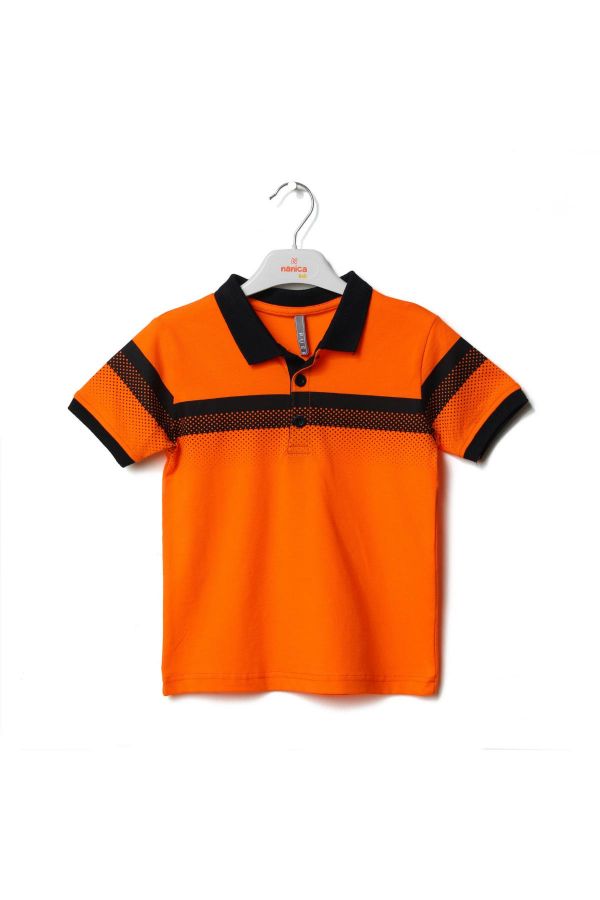 Picture of Nanica 123306 ORANGE Boy T-Shirt