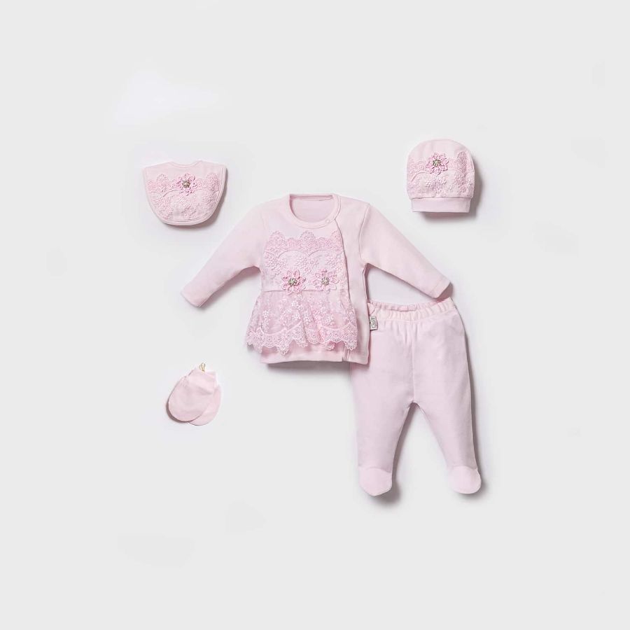 Picture of TAFYY BABY 30443 PINK Baby Infant