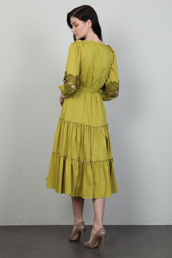 Picture of Dozza Fashion 2476 PISTACHIO GREEN Women Dress