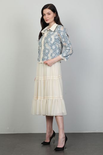 Picture of Dozza Fashion 5114 INDIGO Women Dress