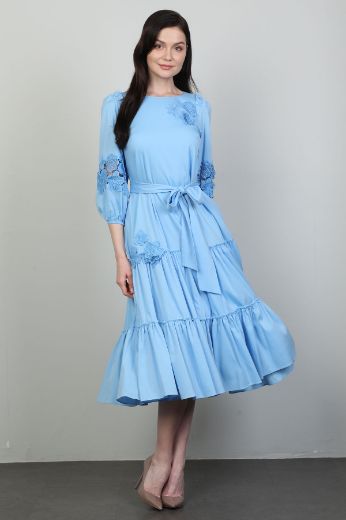 Picture of Dozza Fashion 2476 BLUE Women Dress