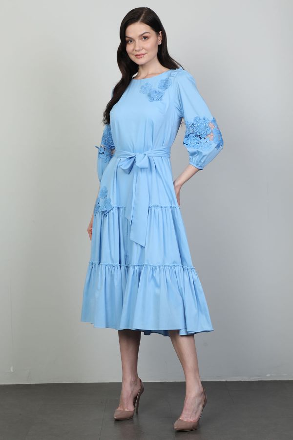 Picture of Dozza Fashion 2476 BLUE Women Dress