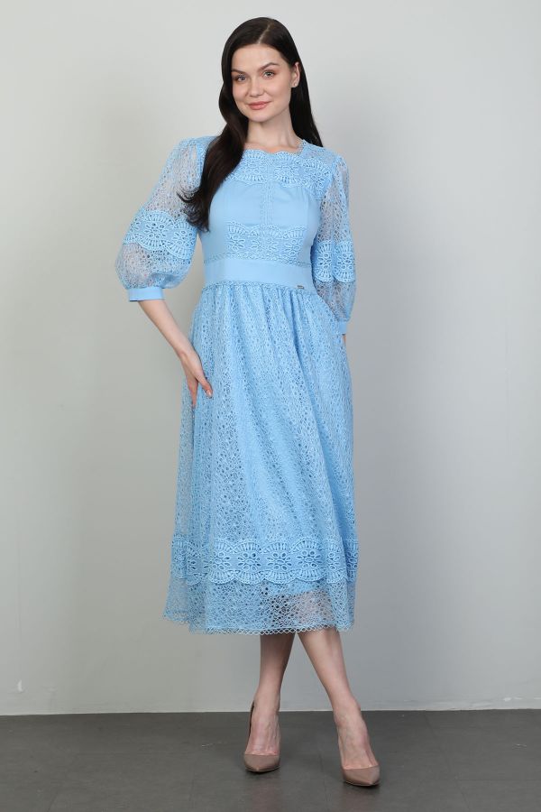 Picture of Dozza Fashion 2497 BLUE Women Dress