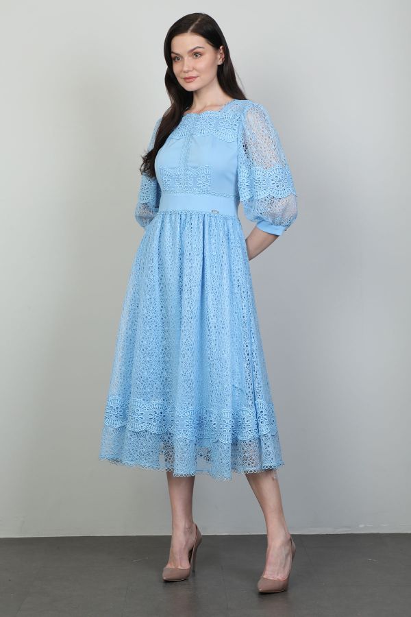 Picture of Dozza Fashion 2497 BLUE Women Dress