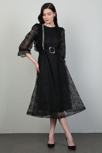 Picture of Dozza Fashion 2496 BLACK Women Dress