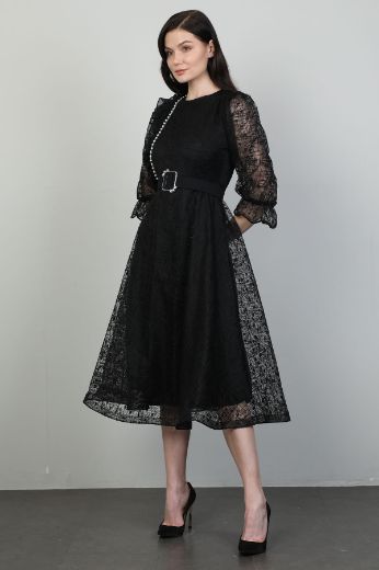 Picture of Dozza Fashion 2496 BLACK Women Dress