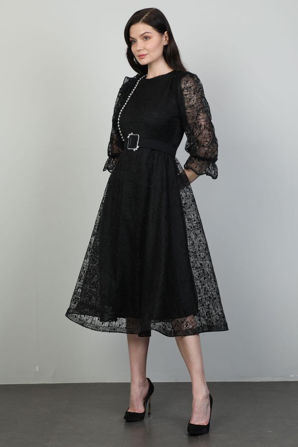 Picture of Dozza Fashion 2496 BLACK Women Dress