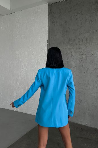 Picture of OUZ FASHION 24S041023 TURQUOISE Women Jacket