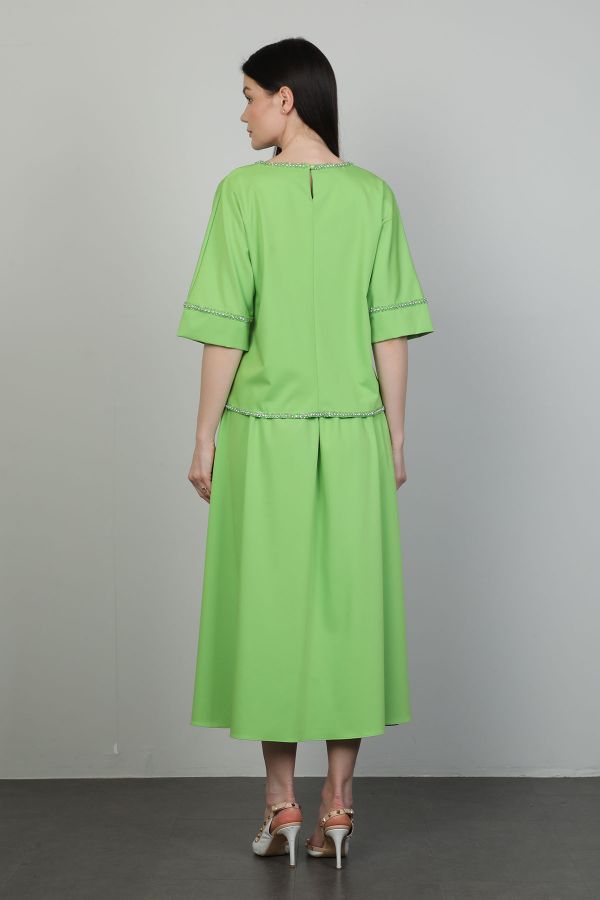 Picture of Dozza Fashion 5100 GREEN Women Suit