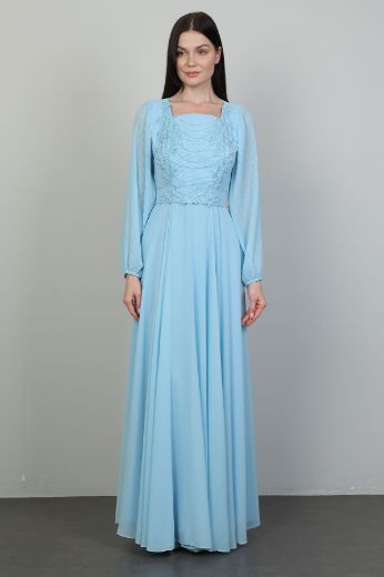 Picture of Dozza Fashion 2479 BLUE Women Dress