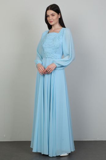 Picture of Dozza Fashion 2479 BLUE Women Dress