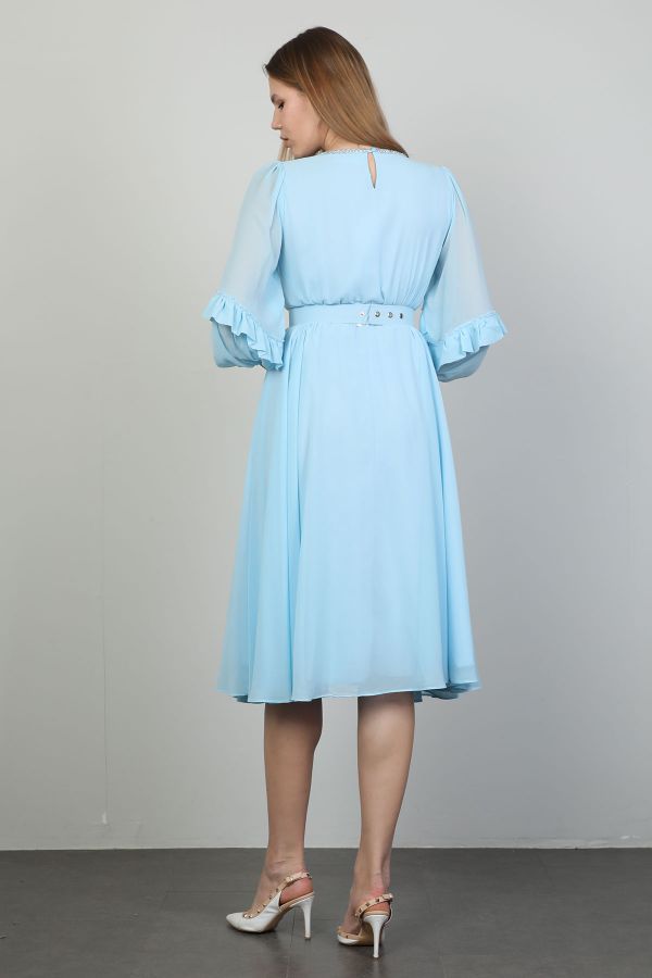 Picture of Dozza Fashion 2502 LIGHT BLUE Women Dress