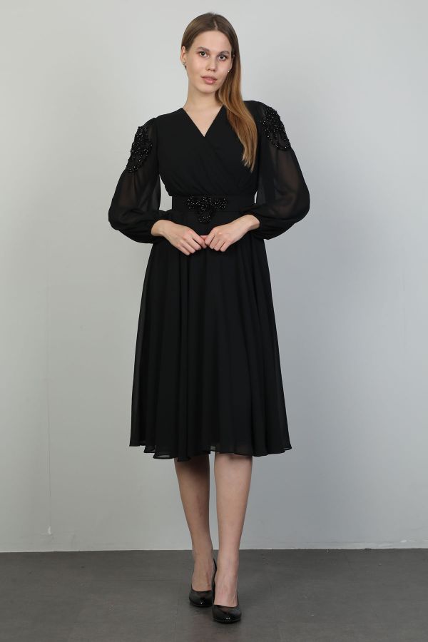 Picture of Dozza Fashion 2494 BLACK Women Dress