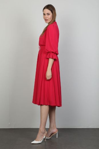 Picture of Dozza Fashion 2352-1 RED Women Dress