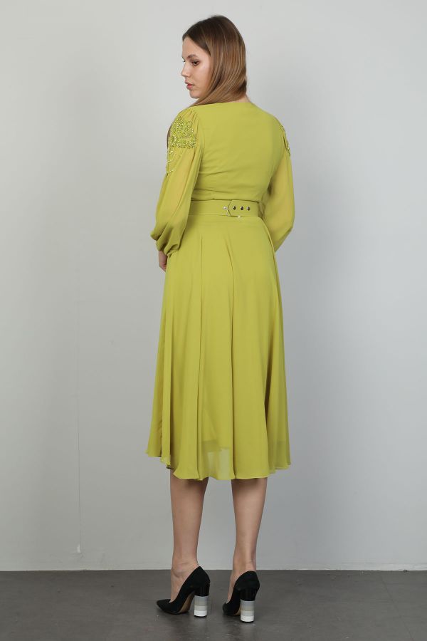 Picture of Dozza Fashion 2494 PISTACHIO GREEN Women Dress