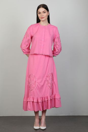 Picture of Dozza Fashion 5101 PINK Women Suit