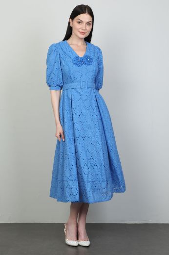 Picture of Dozza Fashion 2499 BLUE Women Dress