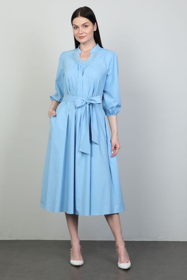 Picture of Dozza Fashion 2504 BLUE Women Dress