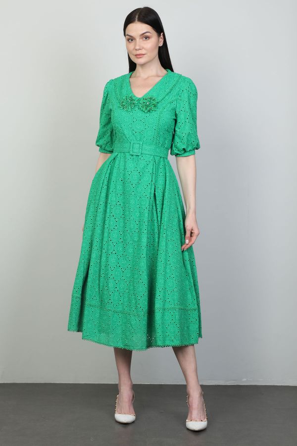 Picture of Dozza Fashion 2499 GREEN Women Dress