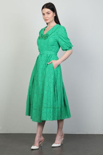 Picture of Dozza Fashion 2499 GREEN Women Dress