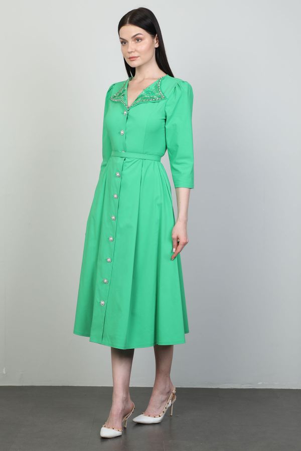 Picture of Dozza Fashion 2503 GREEN Women Dress